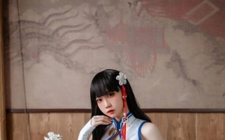 cos：碧蓝航线旗袍逸仙cos正片@焖焖碳