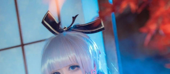 cos：原神神里绫华cos正片@小夜子