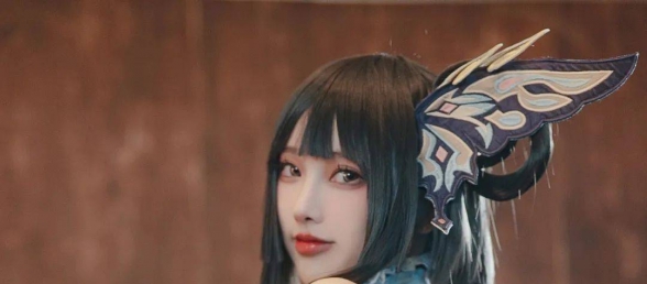 cos：谜样魔女旗袍壹原侑子cos正片@阿璇